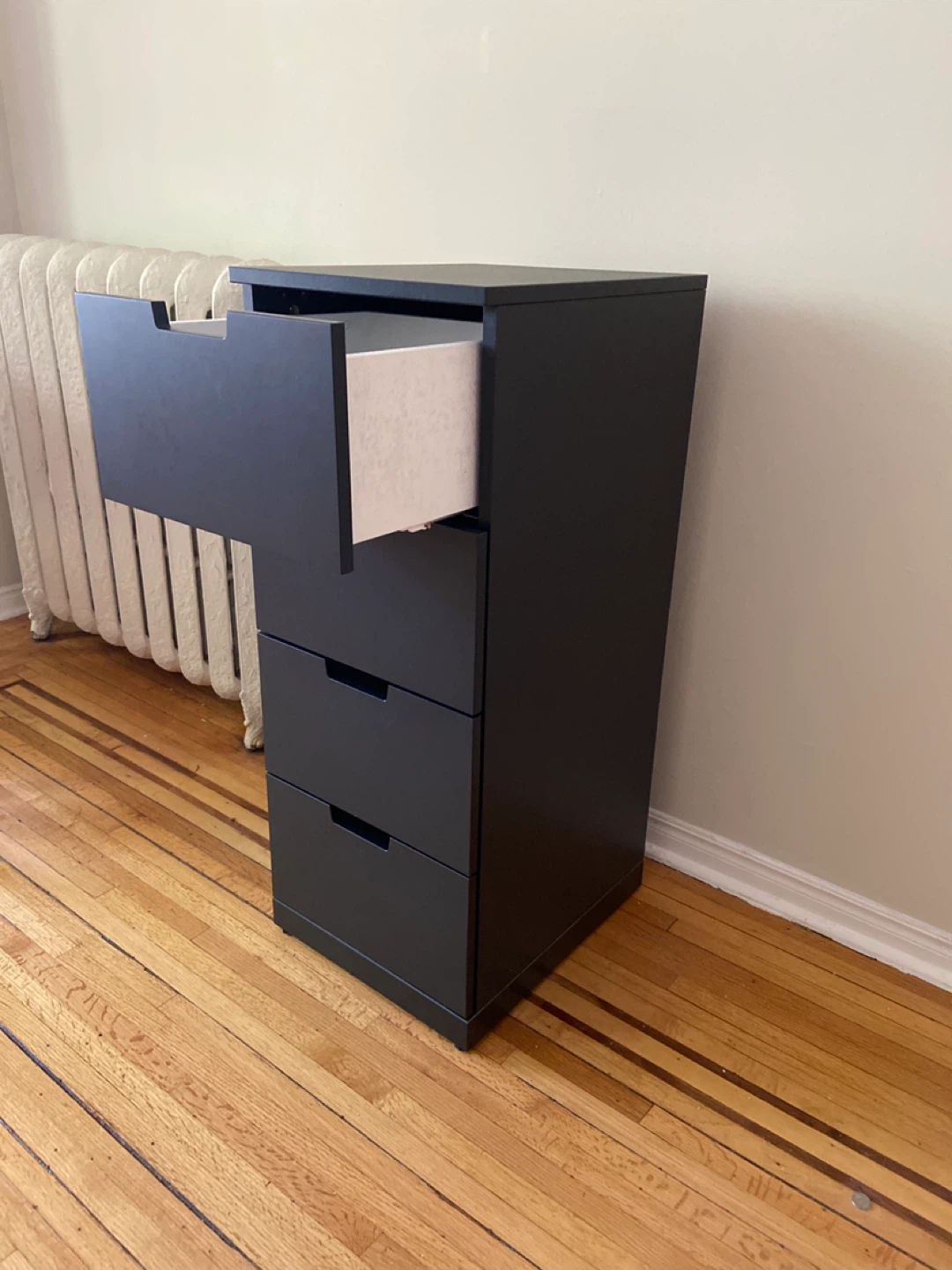 Black 4-Drawer Dresser - photo 2