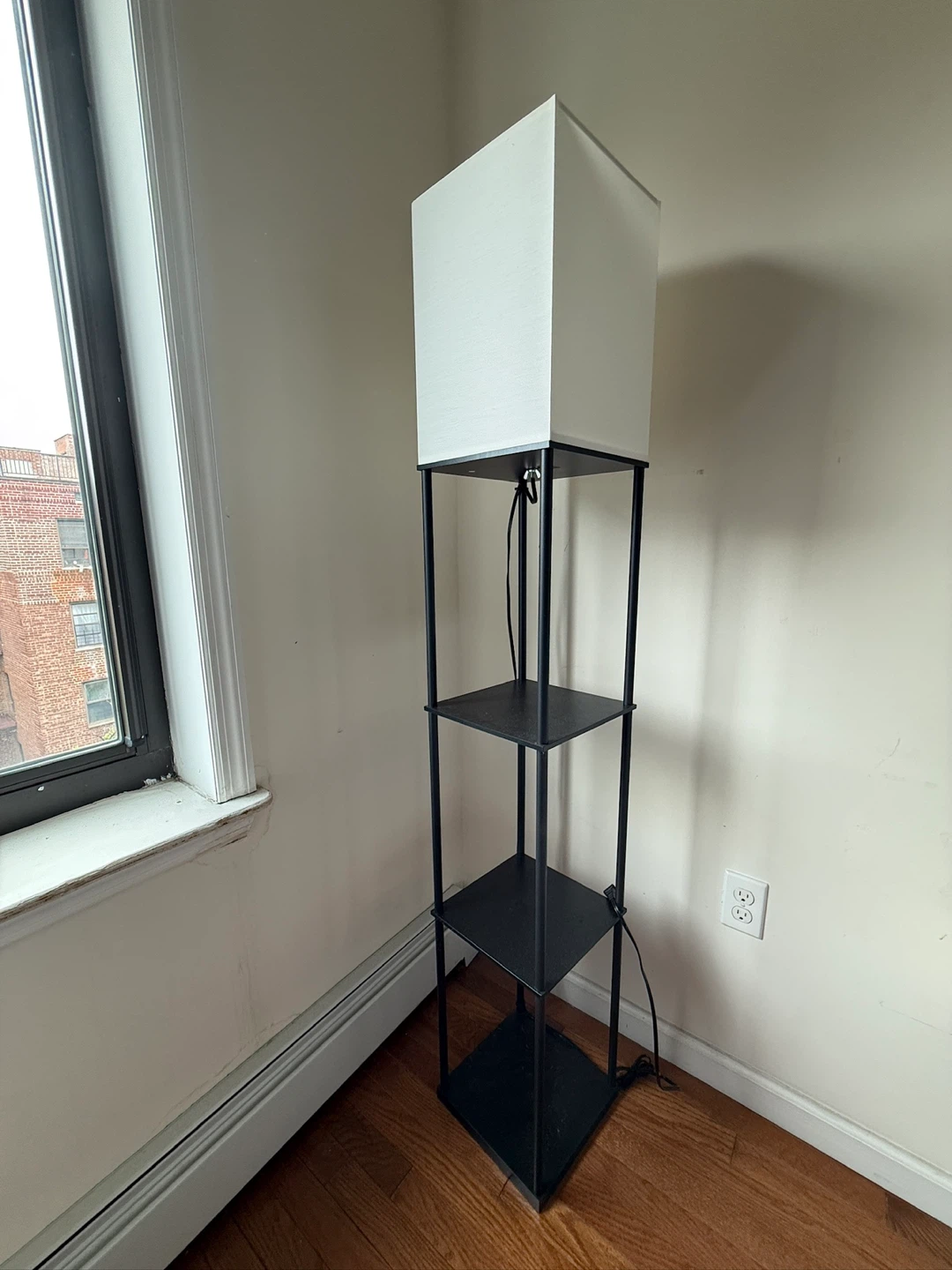 Floor Lamp with Shelves - photo 2