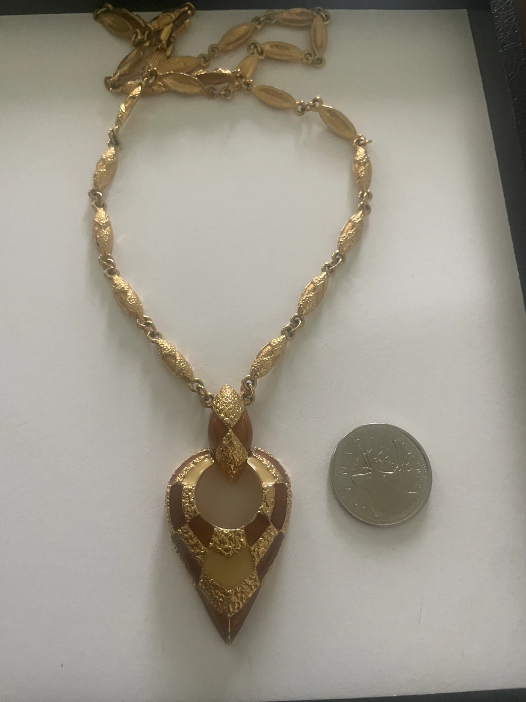 Vintage DORLAN Necklace, Bracelet, and Earrings Set - photo 3