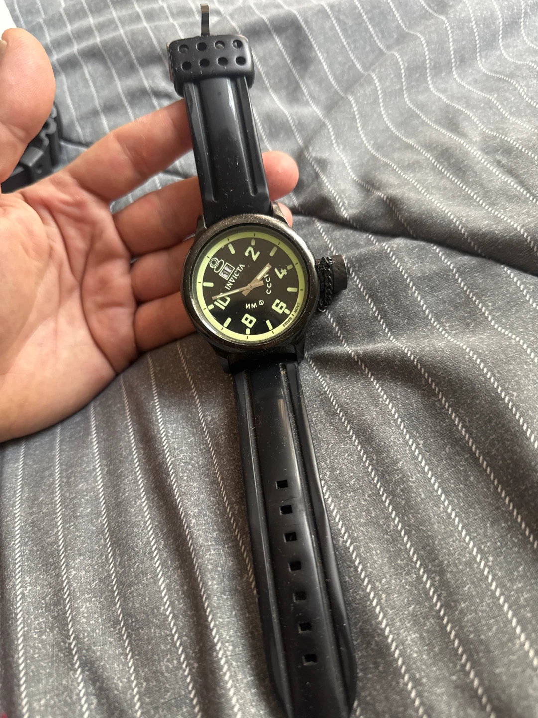 Invicta Black Watch