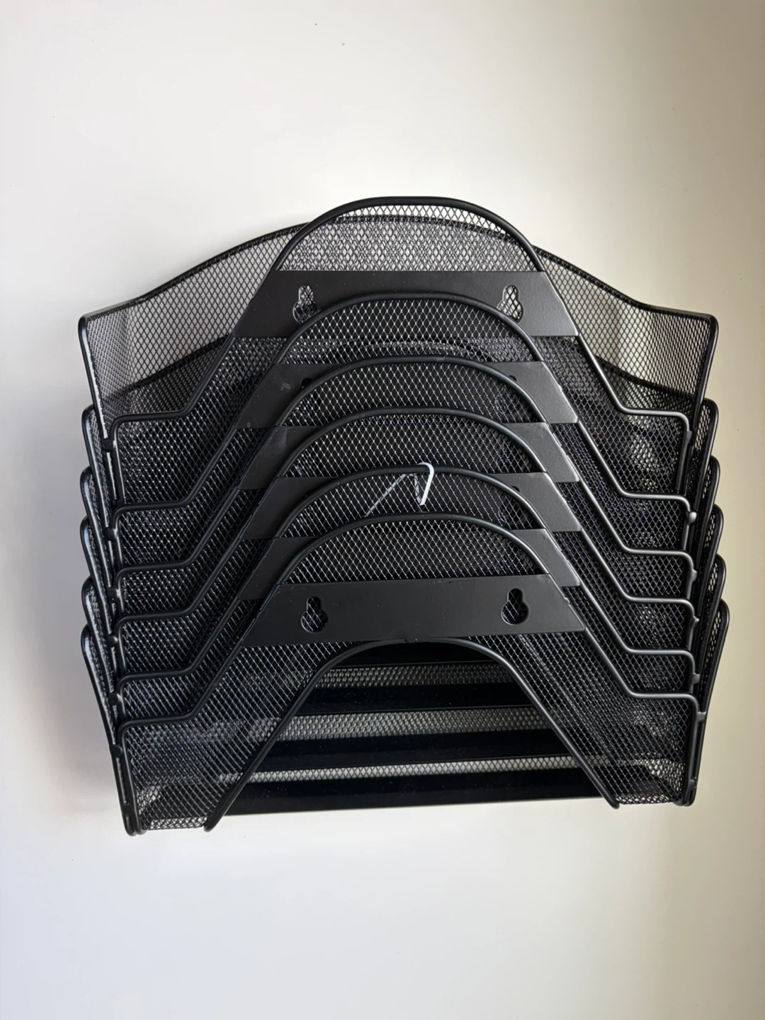 Black Mesh Desk Organizer Tray Set - photo 3