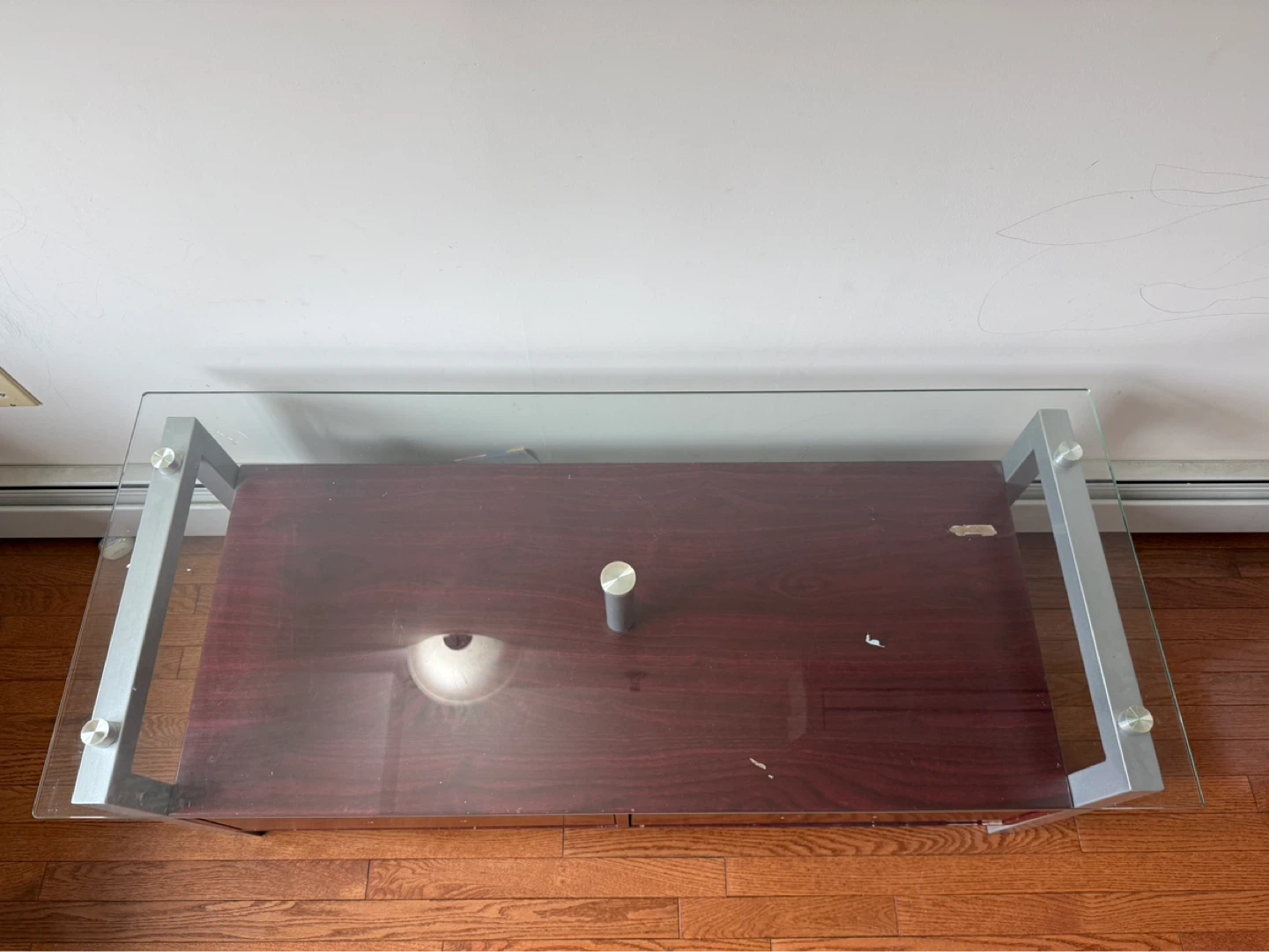 Glass Top Coffee Table - photo 2