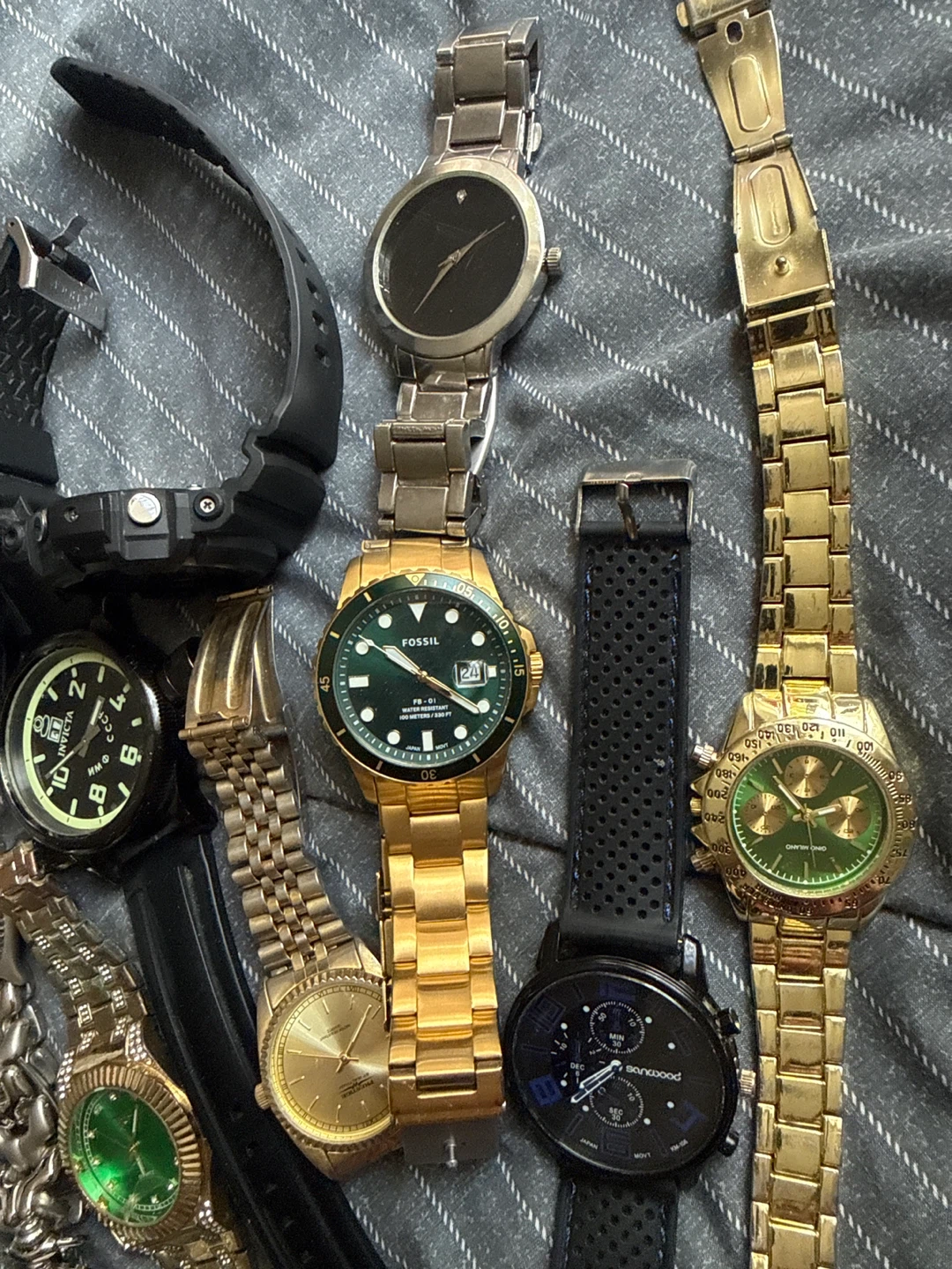 Assorted Men's and Women's Watches - Fossil, Invicta, G-Shock - photo 4