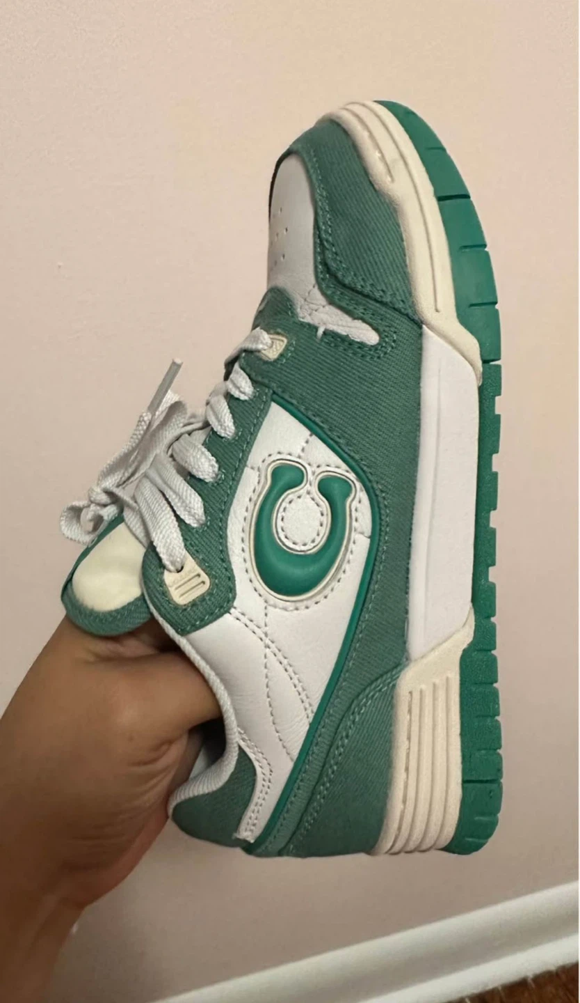 Coach Soho Sunkr Denim Sneakers - Size 6B - photo 4