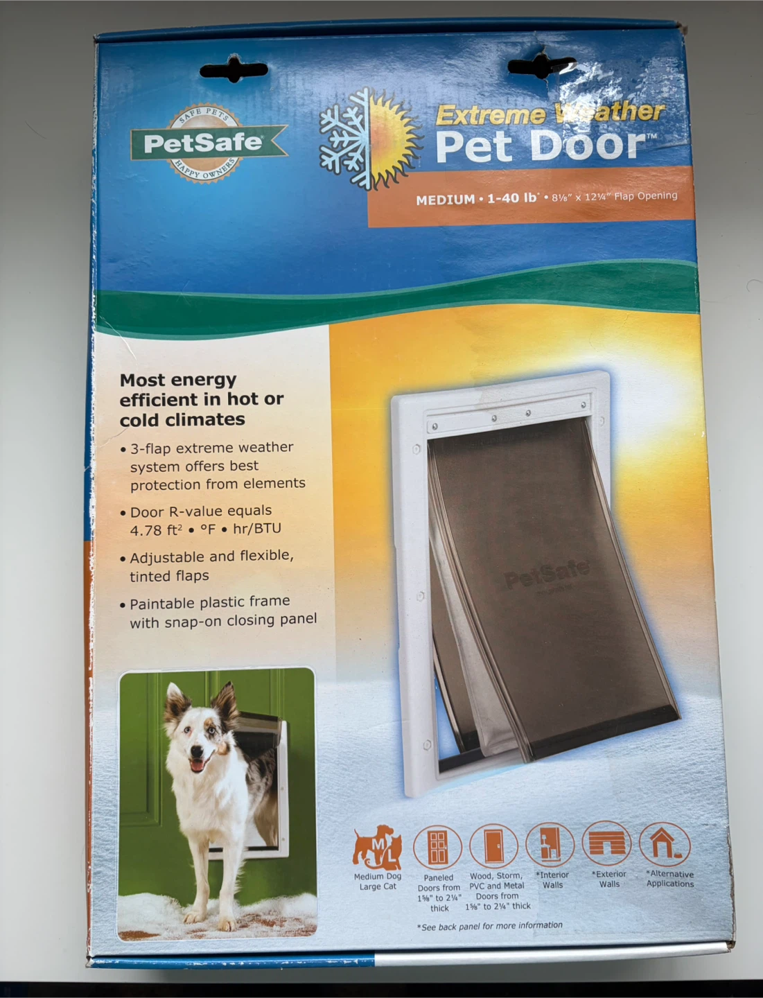 PetSafe Extreme Weather Pet Door - Medium