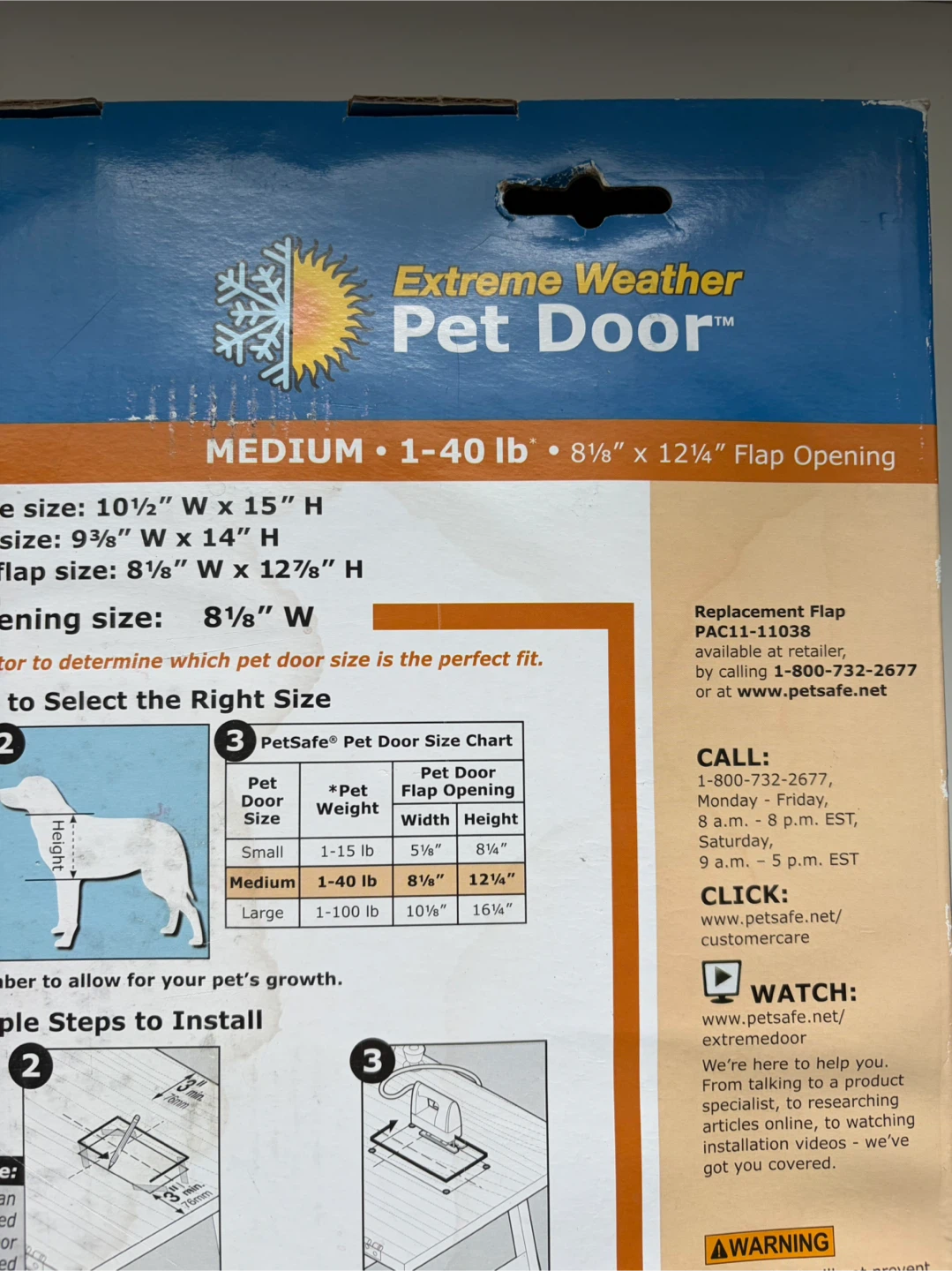 PetSafe Extreme Weather Pet Door - Medium - photo 4