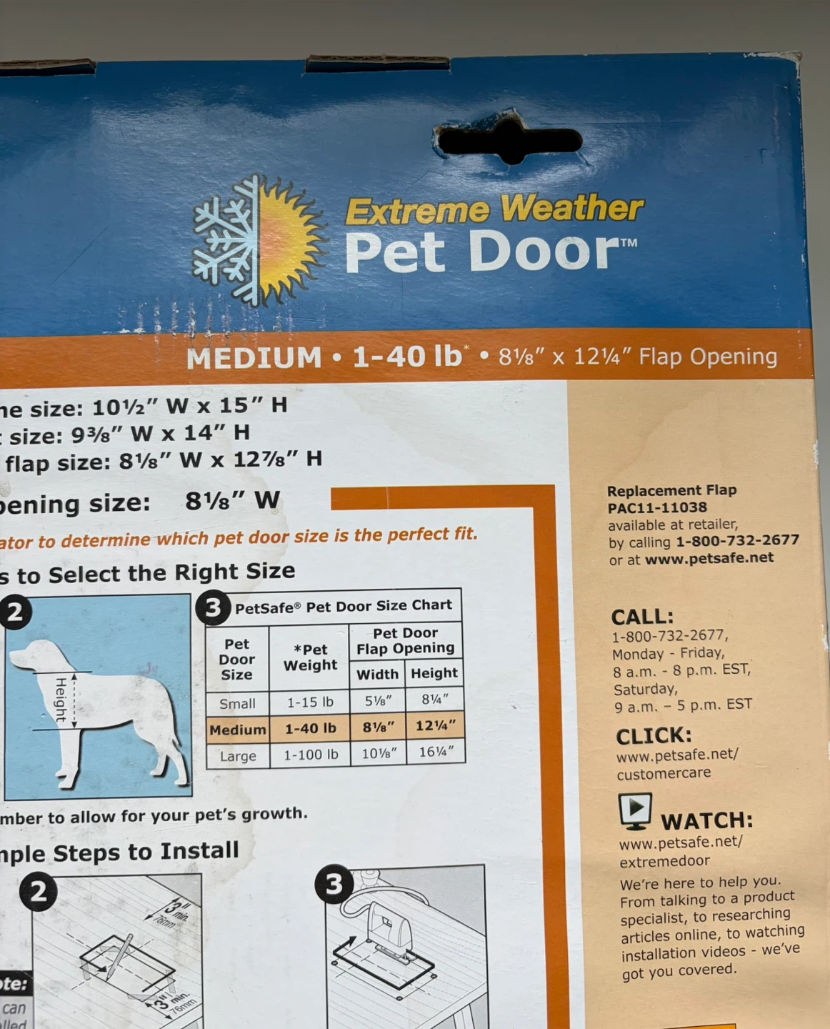 PetSafe Extreme Weather Pet Door - Medium - photo 3