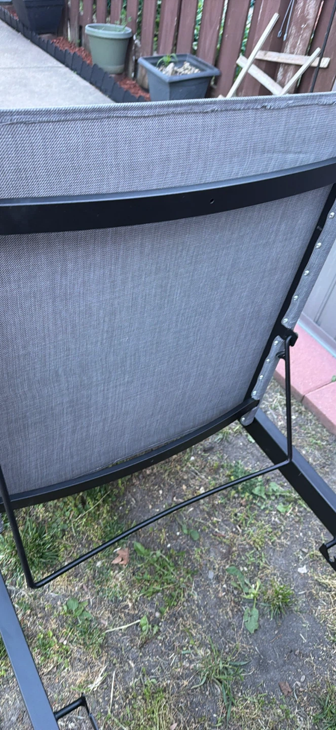 Sun Lounger KD Grey Sling - photo 4