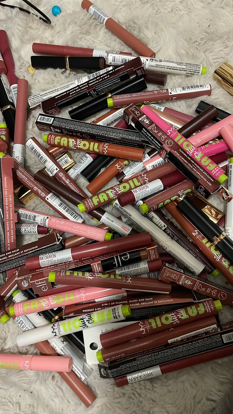 NYX, Elf & Maybelline Lip Products Bundle
