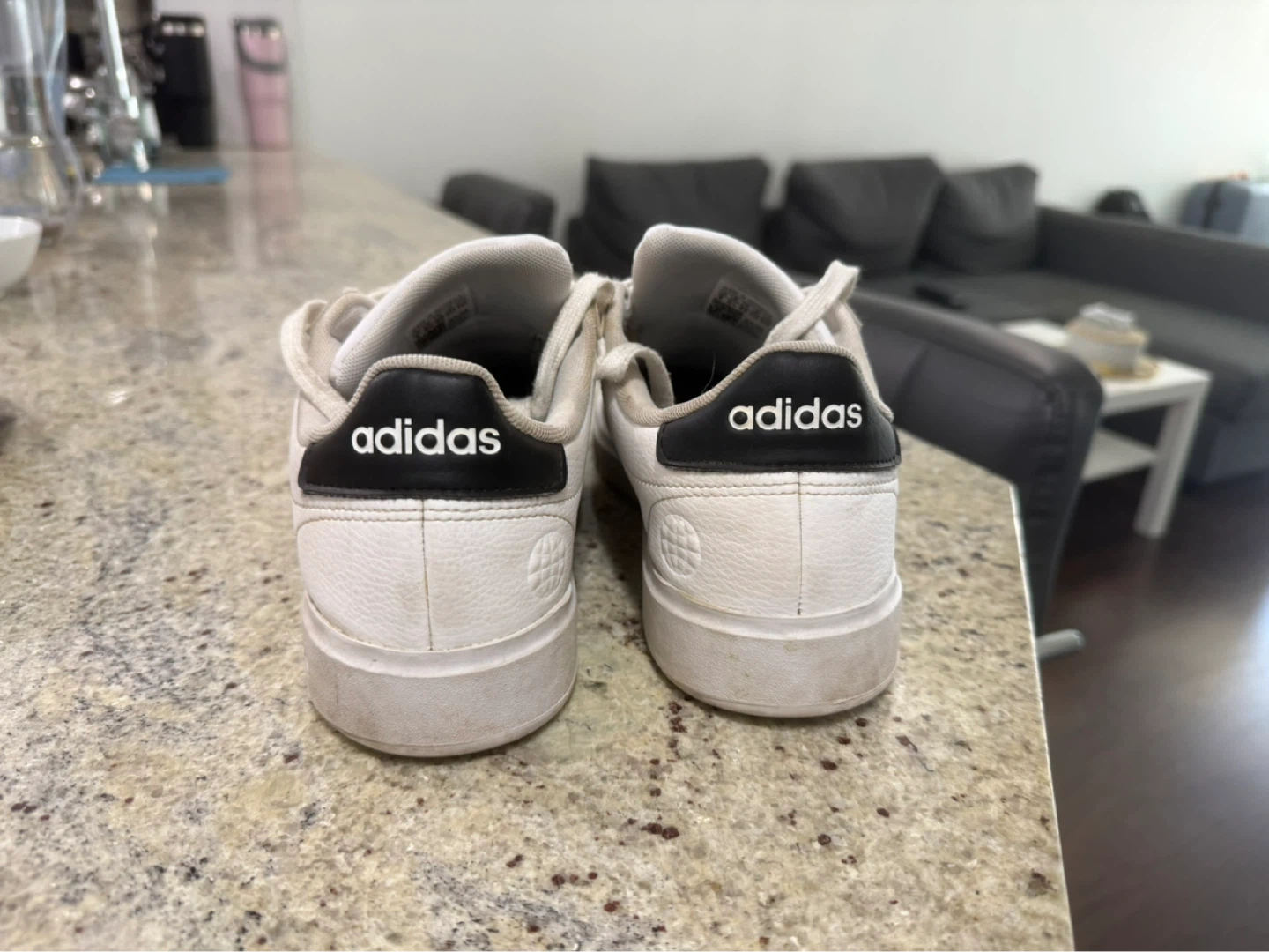 Adidas Grand Court Shoes - White/Black - photo 3