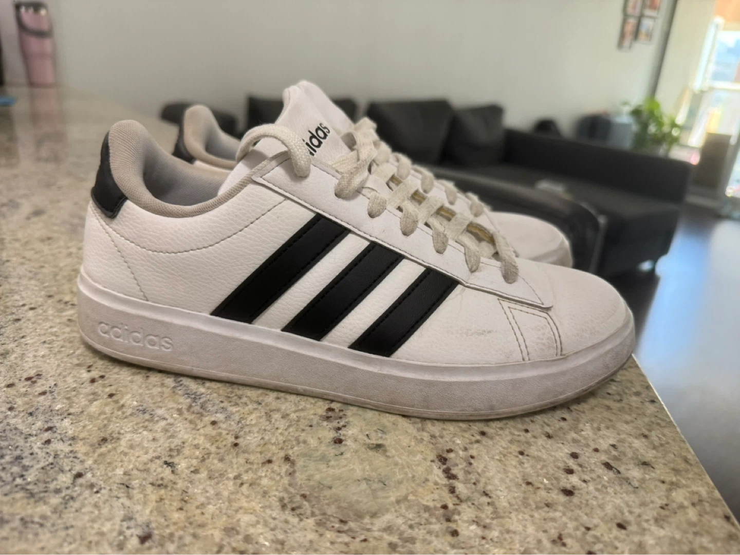 Adidas Grand Court Shoes - White/Black - photo 4