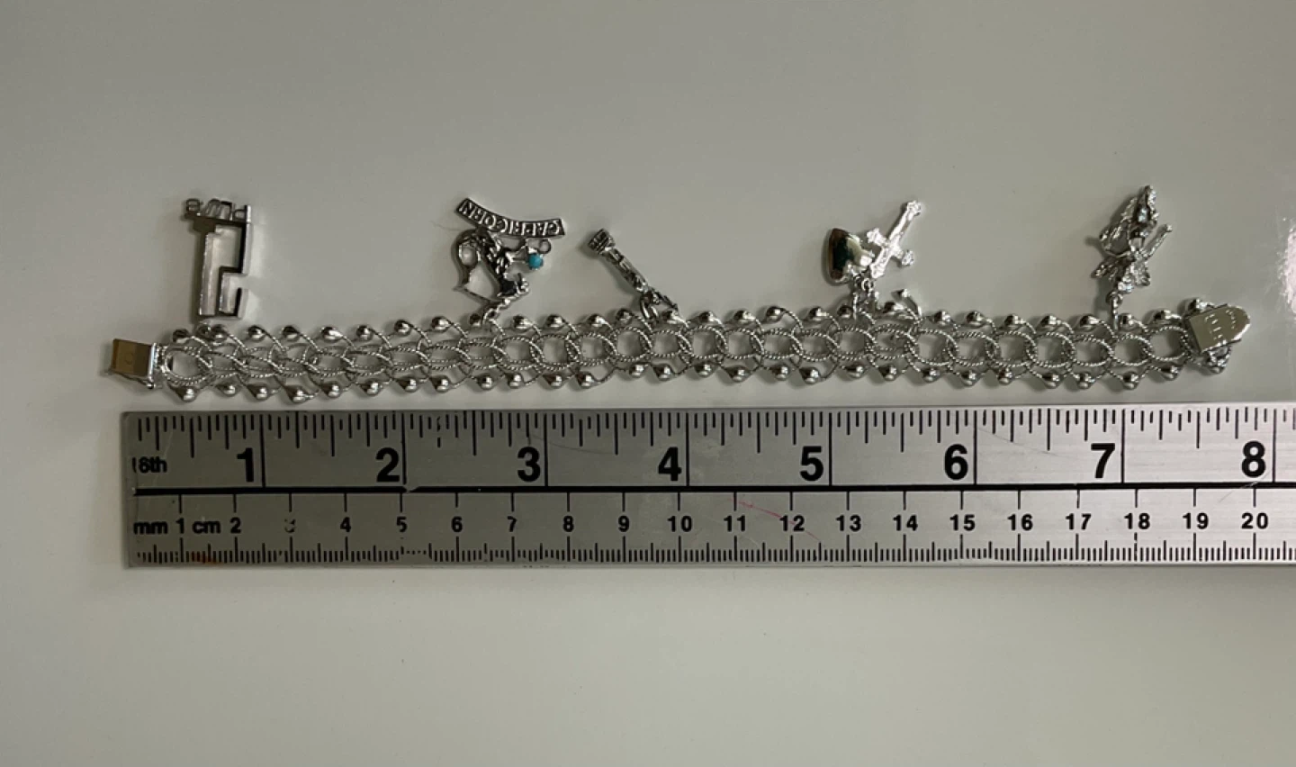 Vintage Dynasty Sterling Silver Charm Bracelet 1970’s - photo 4