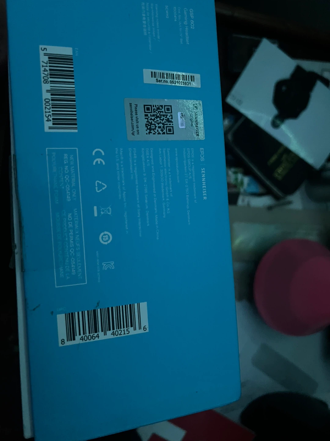 EPOS SENNHEISER GSP 602 Gaming Headset - photo 3