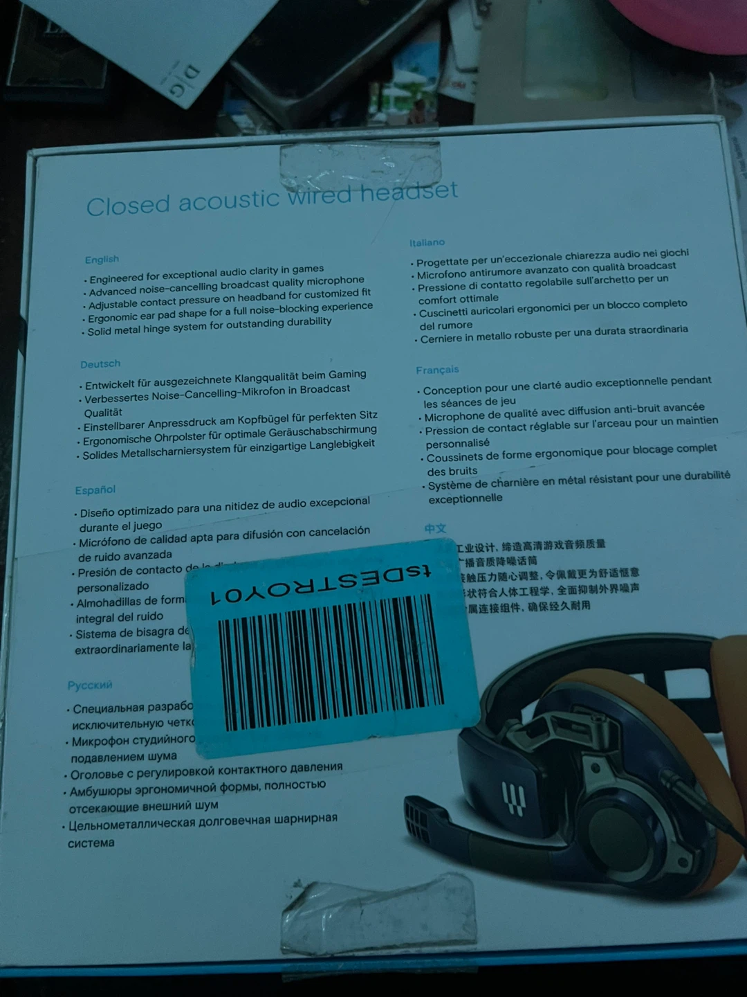 EPOS SENNHEISER GSP 602 Gaming Headset - photo 5