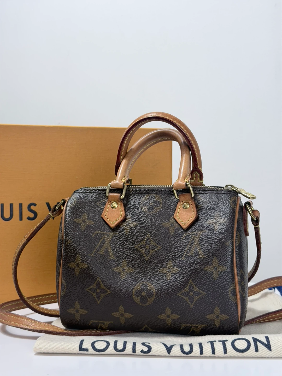 Louis Vuitton Bundle – Nano Speedy & Keepall 45 Bandoulière