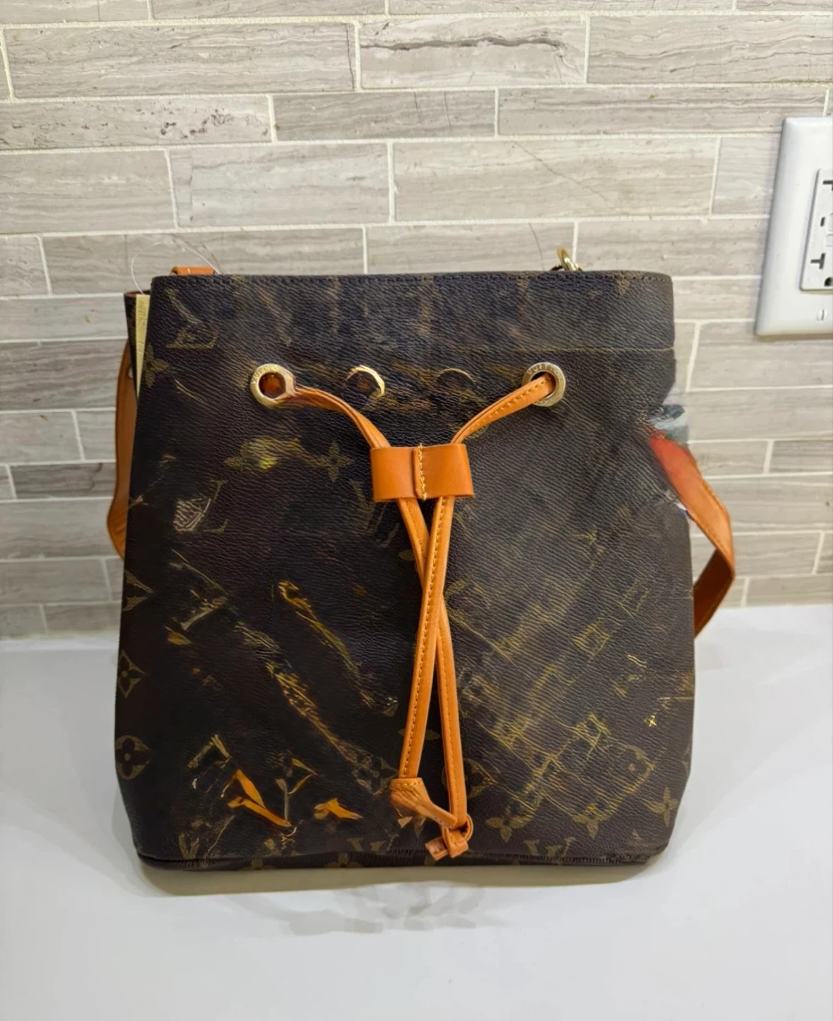 Monogram Bucket Bag
