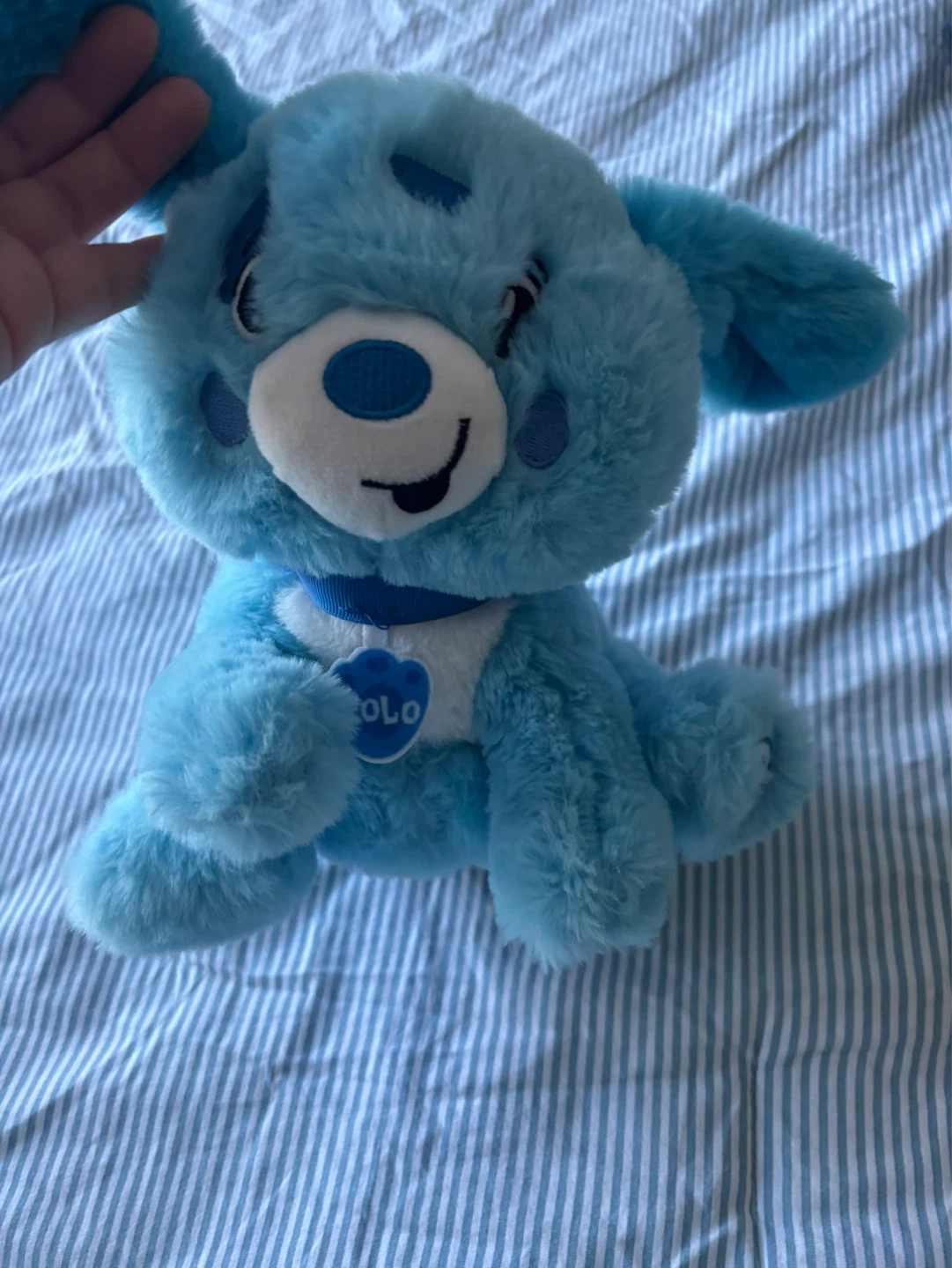 Blue Puppy Dog Plush Toy