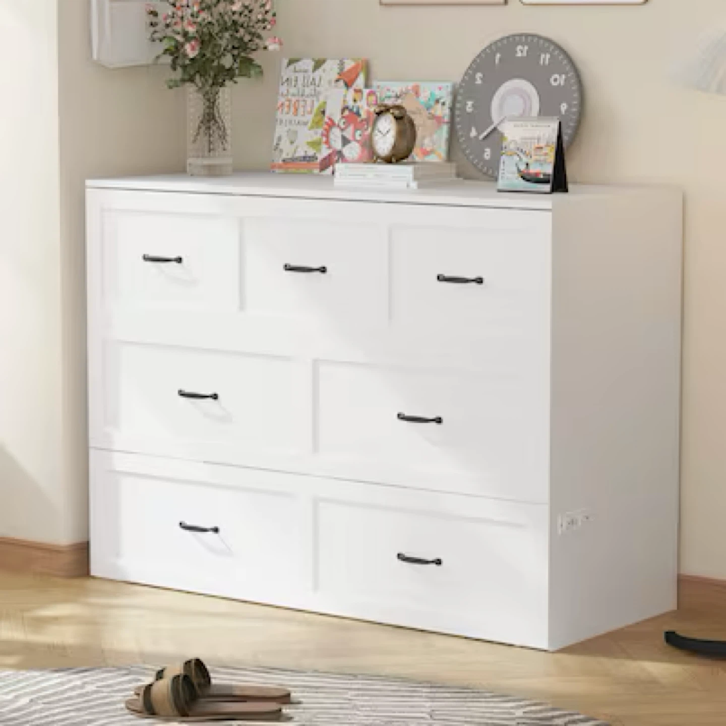 Queen size bed frame and dresser - photo 4
