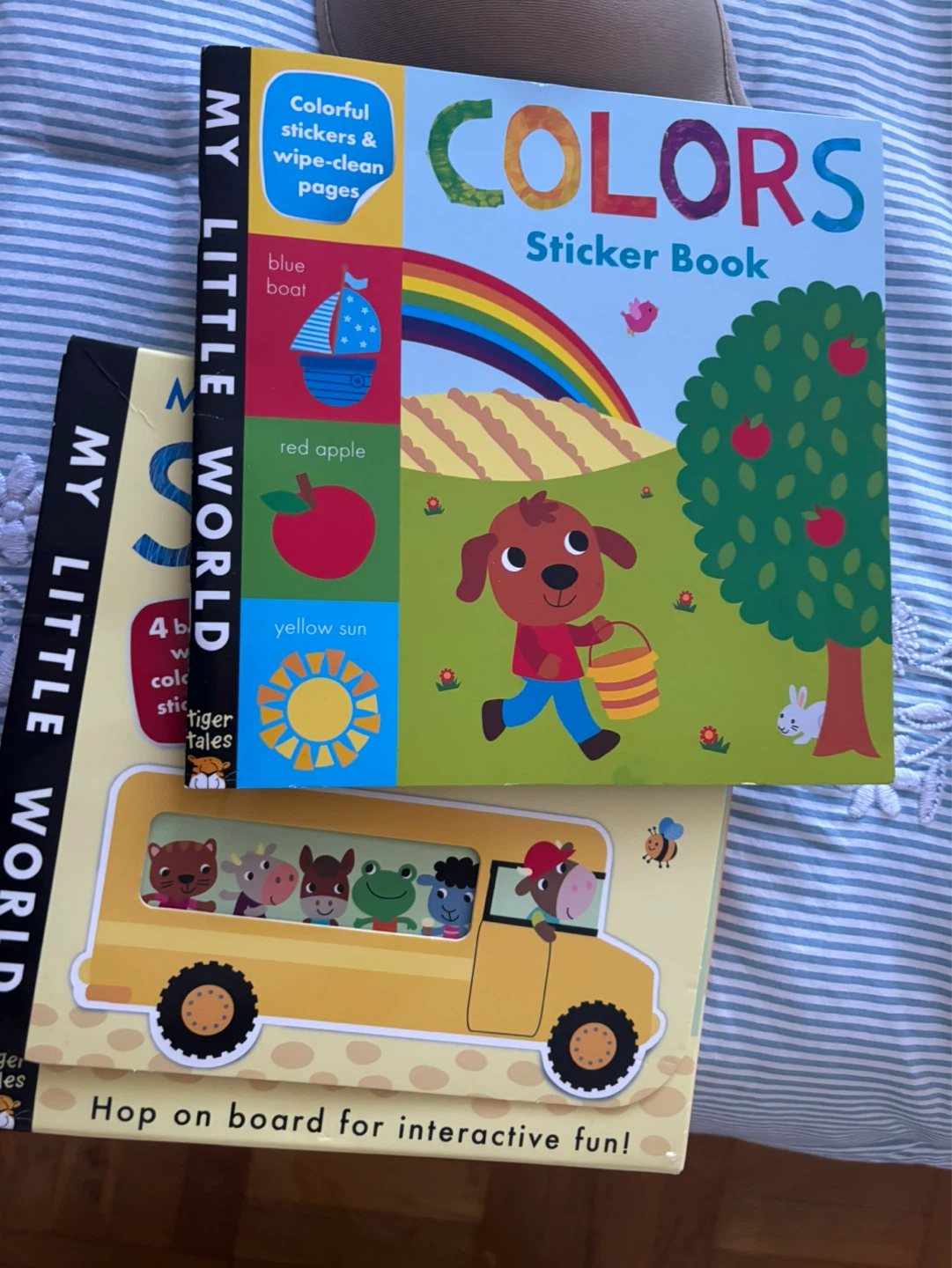 My Little World Colors Sticker Book
