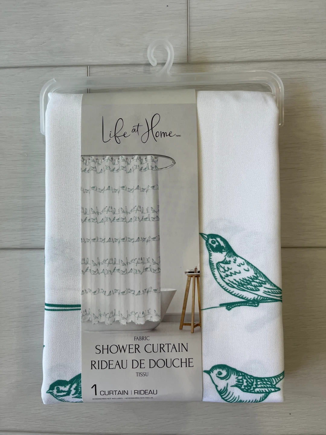 New Fabric Shower Curtain