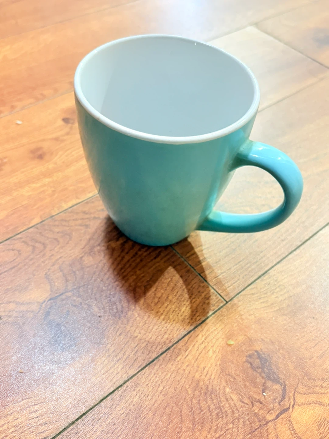Aqua Blue Ceramic Mug