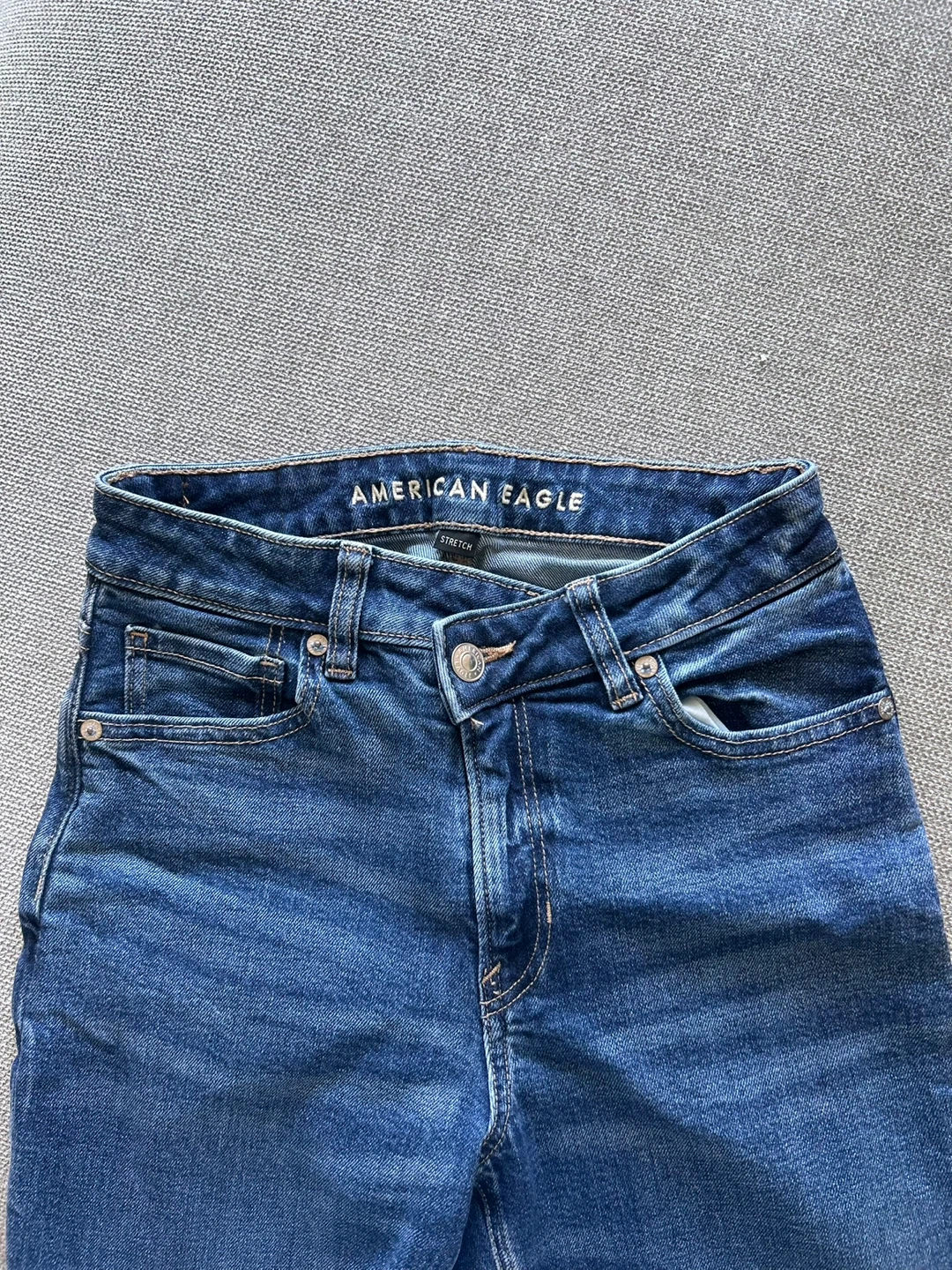 AMERICAN EAGLE crossover straight denim jegging size 0 - photo 3