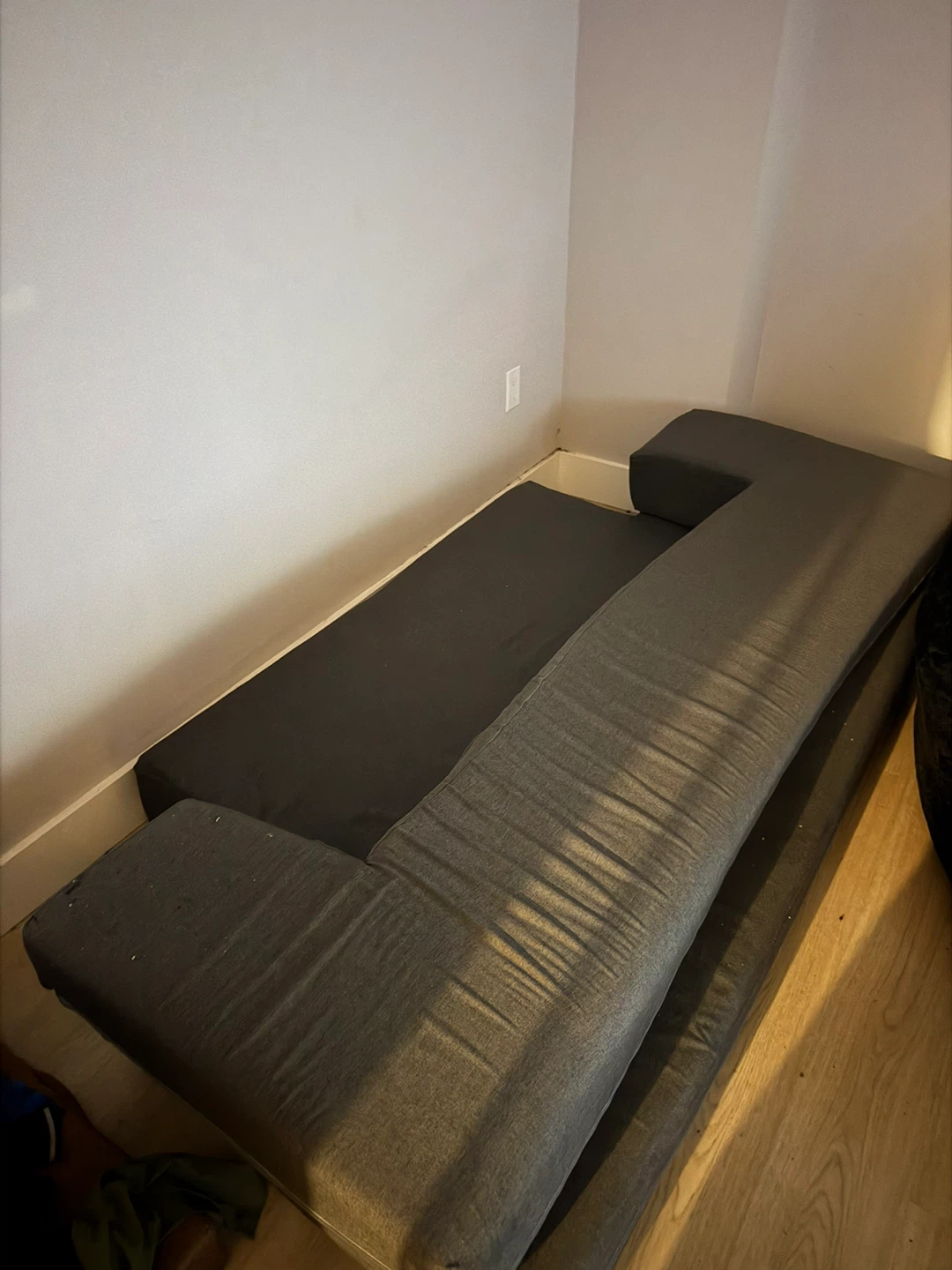 Dark Gray Sofa Bed - photo 2
