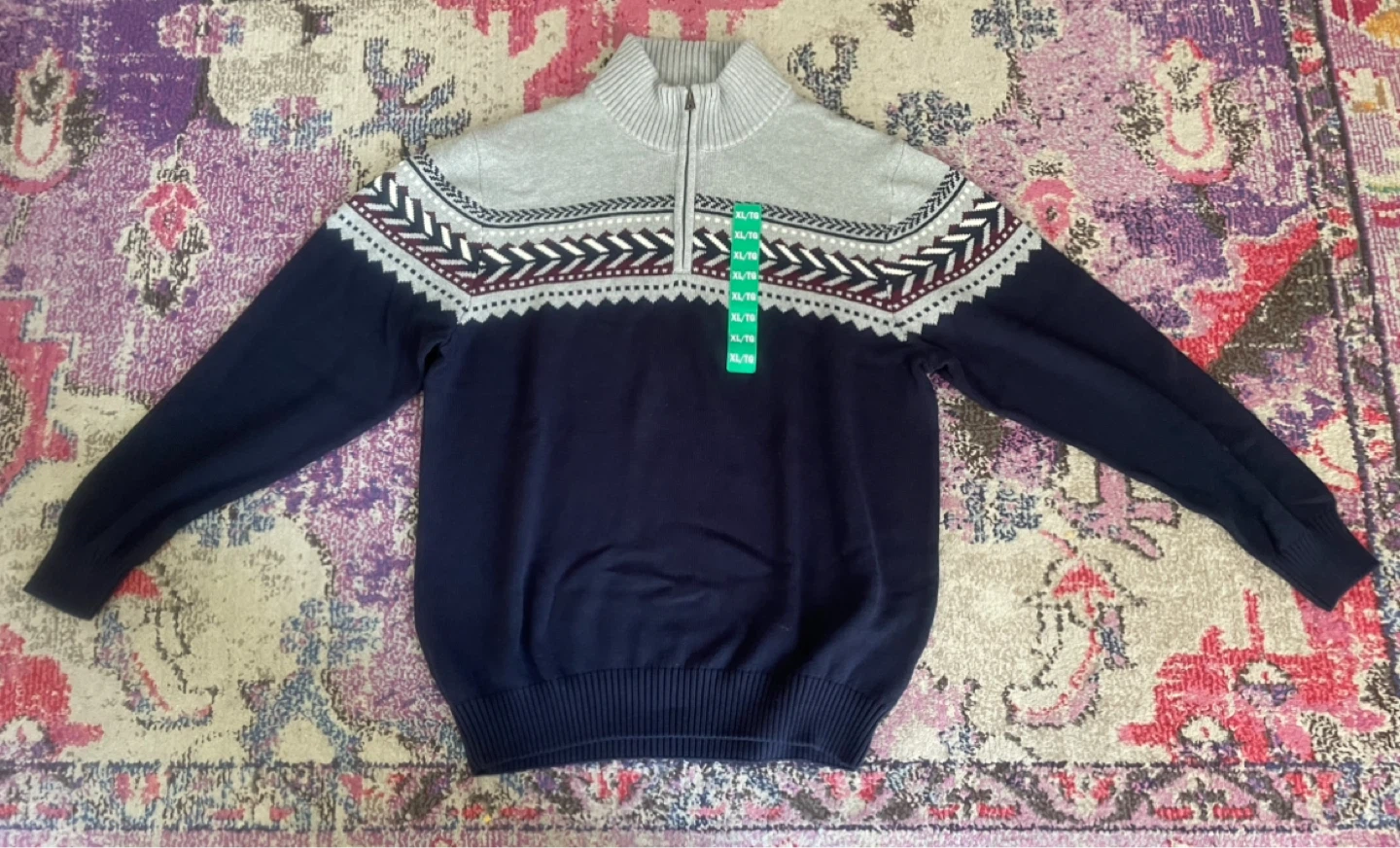 Weatherproof Vintage 1/4 Zip Sweater XL