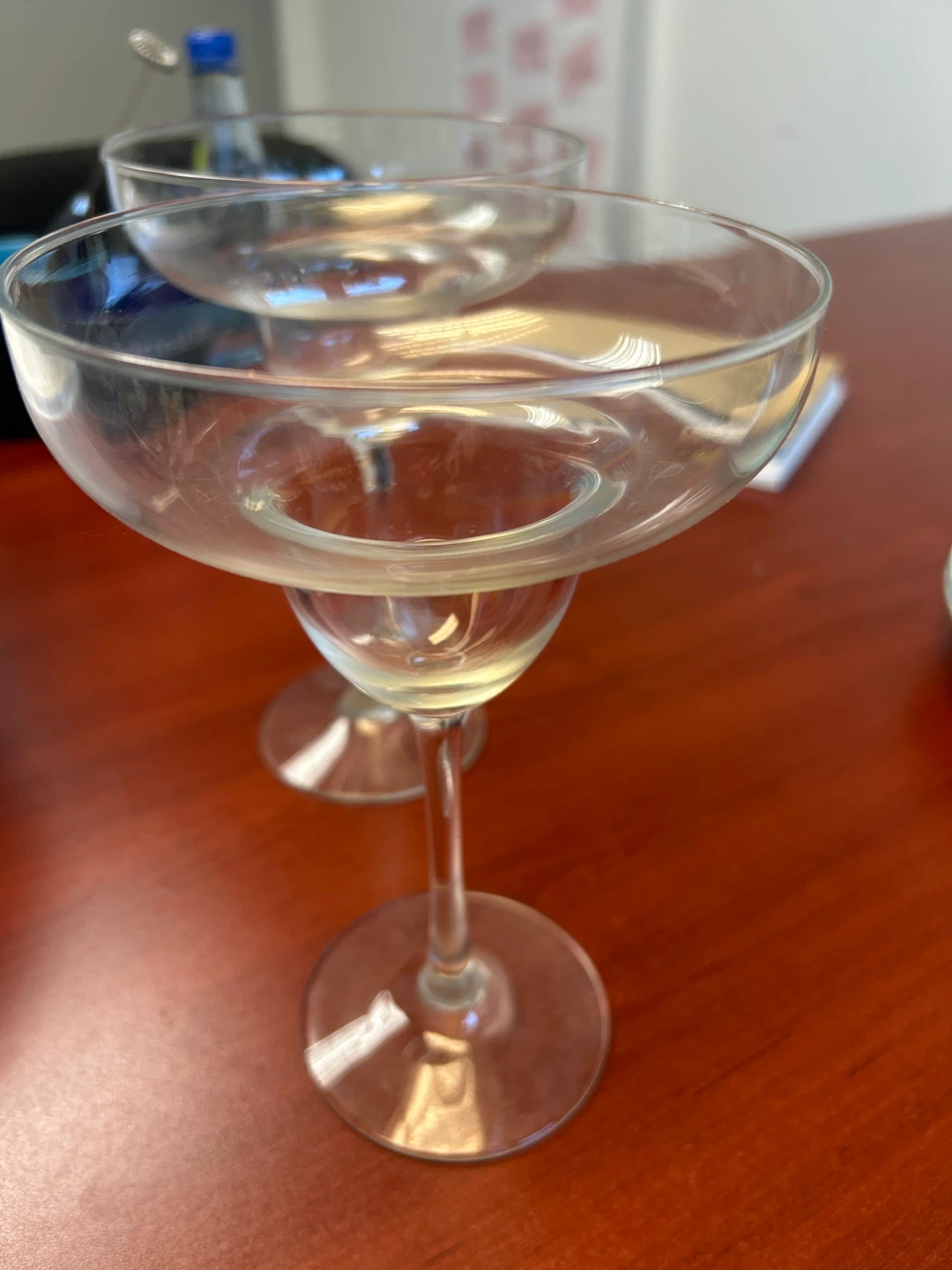 Set of 2 Clear Margarita Glasses - photo 2