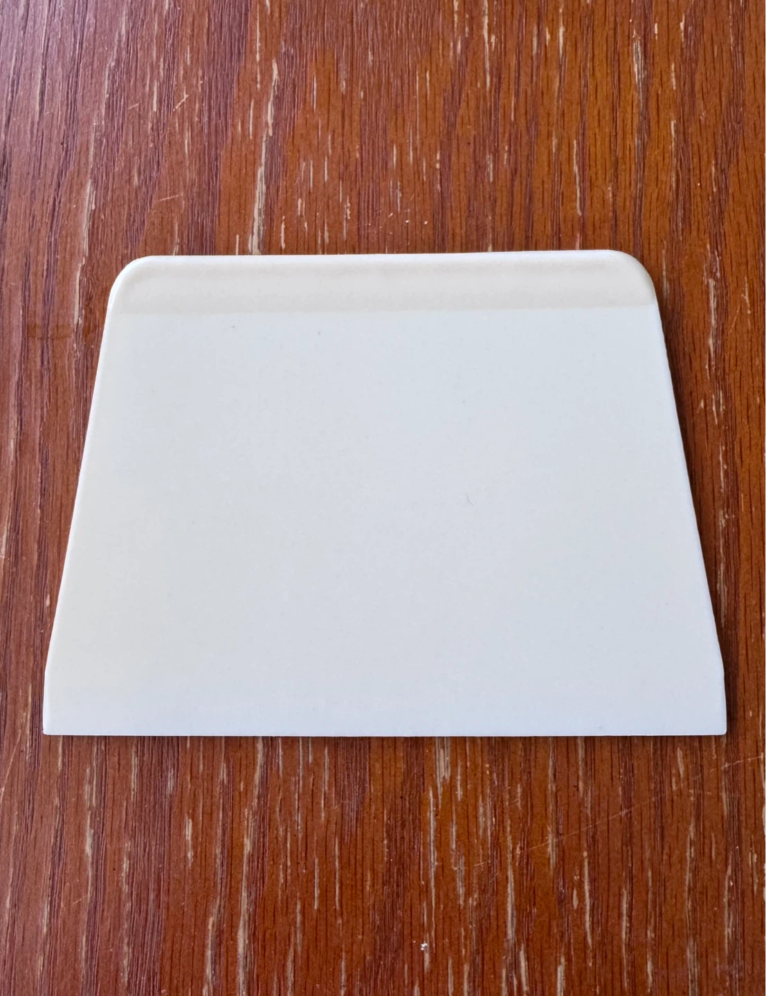 White Plastic Scraper - photo 2