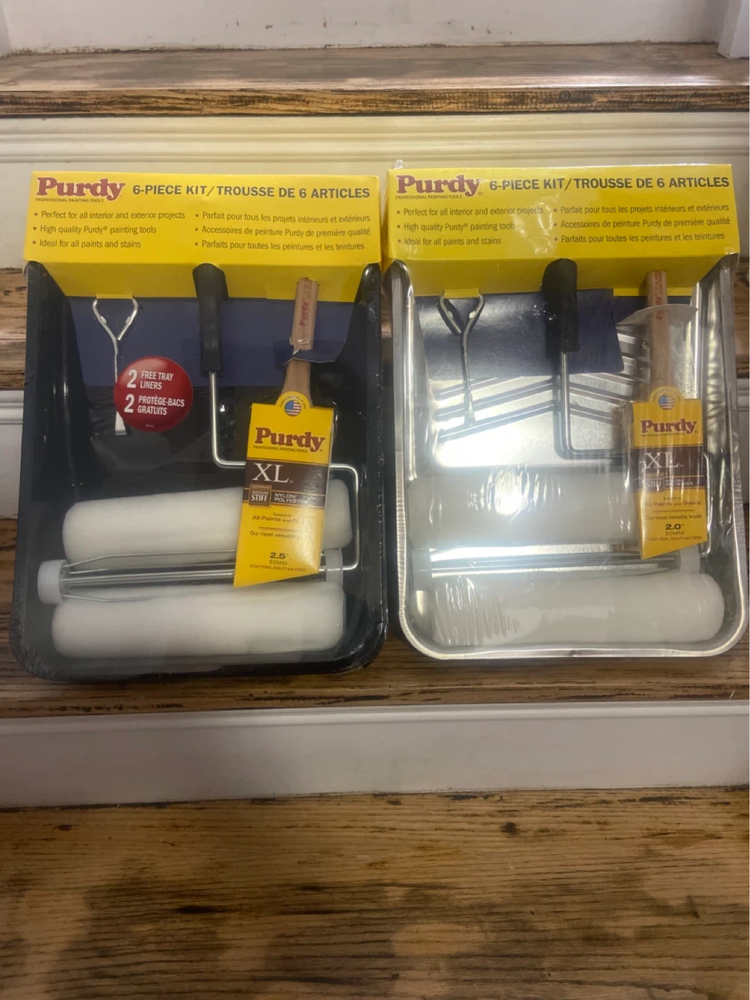 2 Purdy 6 piece Paint Kits New Never Opened