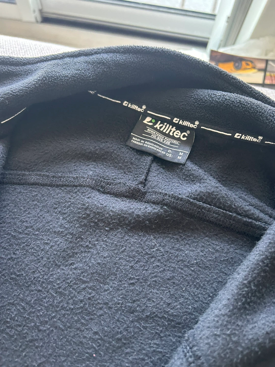 Men’s fleece zip jacket size medium Killtec brand - photo 4