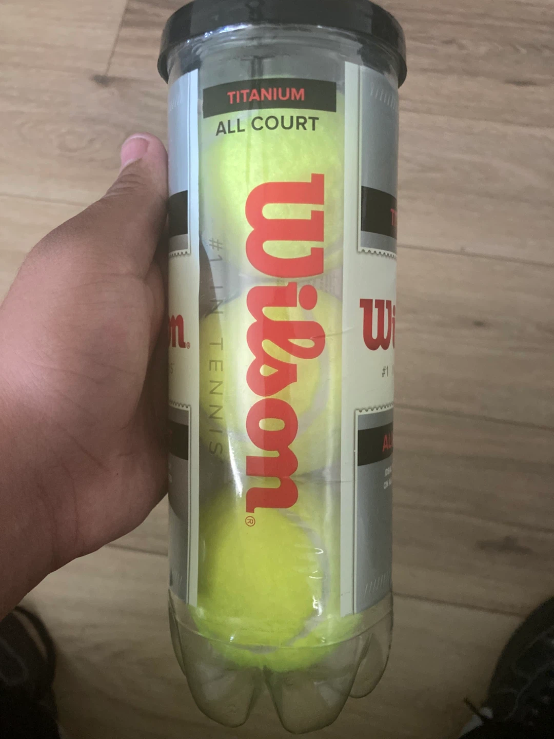 Wilson Titanium All Court Tennis Balls (3-Pack) - photo 2