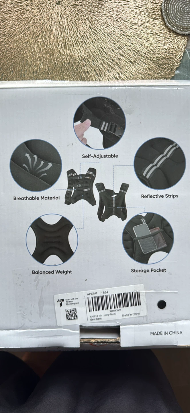 APEXUP Weighted Vest 20LBS - photo 2