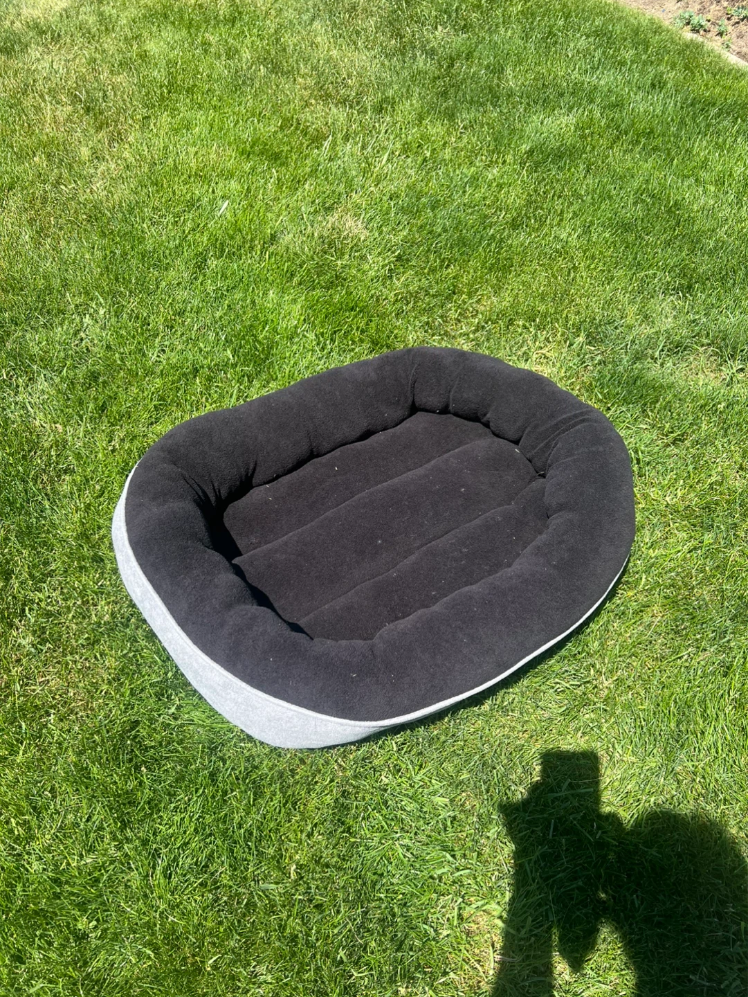 Grey and Black Dog Bed - photo 2