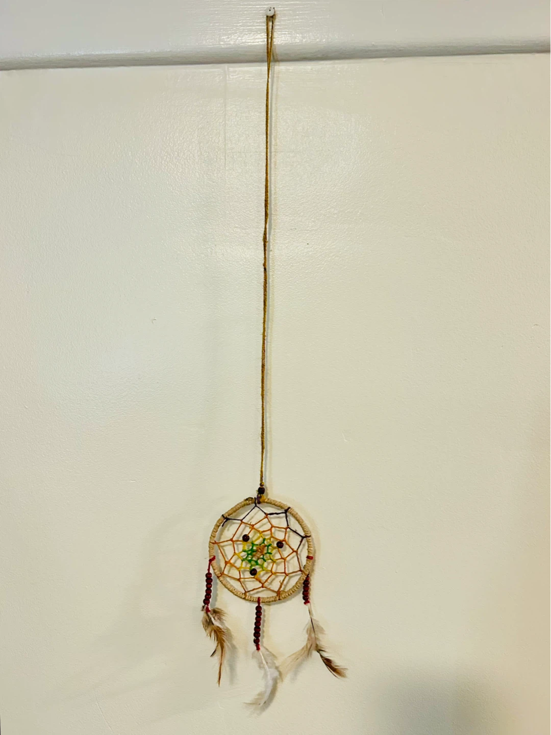 Handmade Dreamcatcher with Feathers