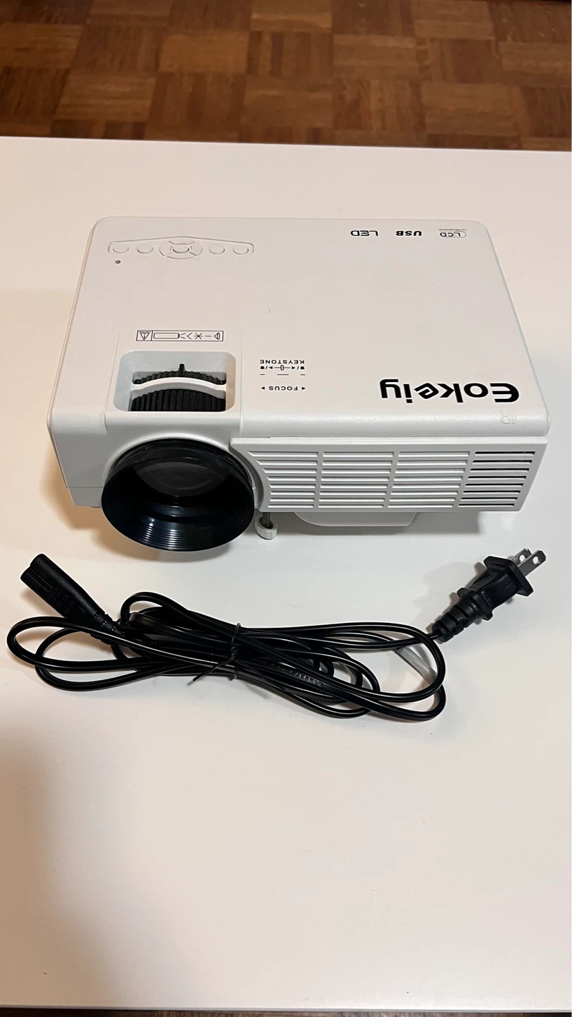 Eokeiy White Projector - Over 80” screen