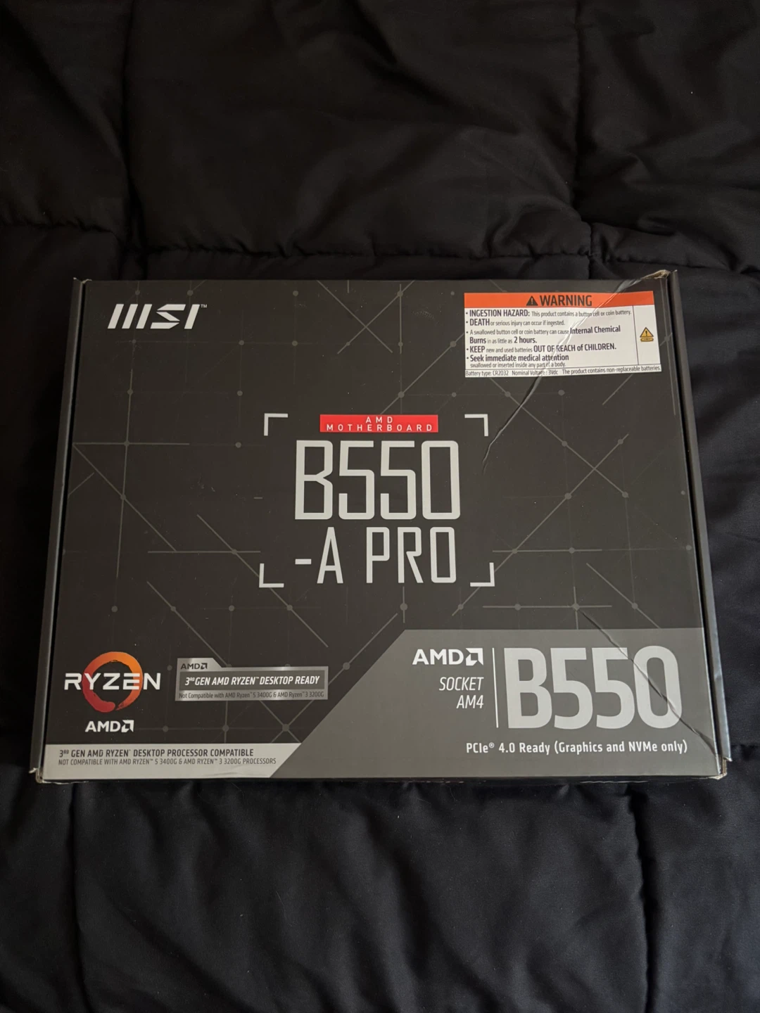 MSI B550-A PRO Motherboard