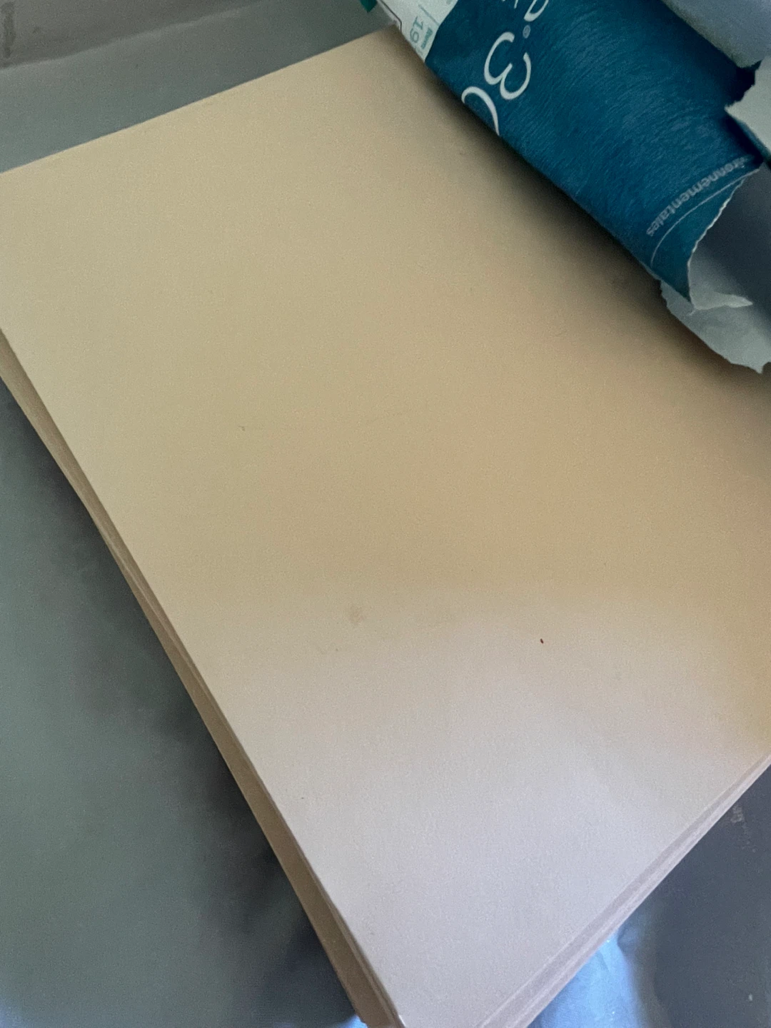 Assortment of different size paper