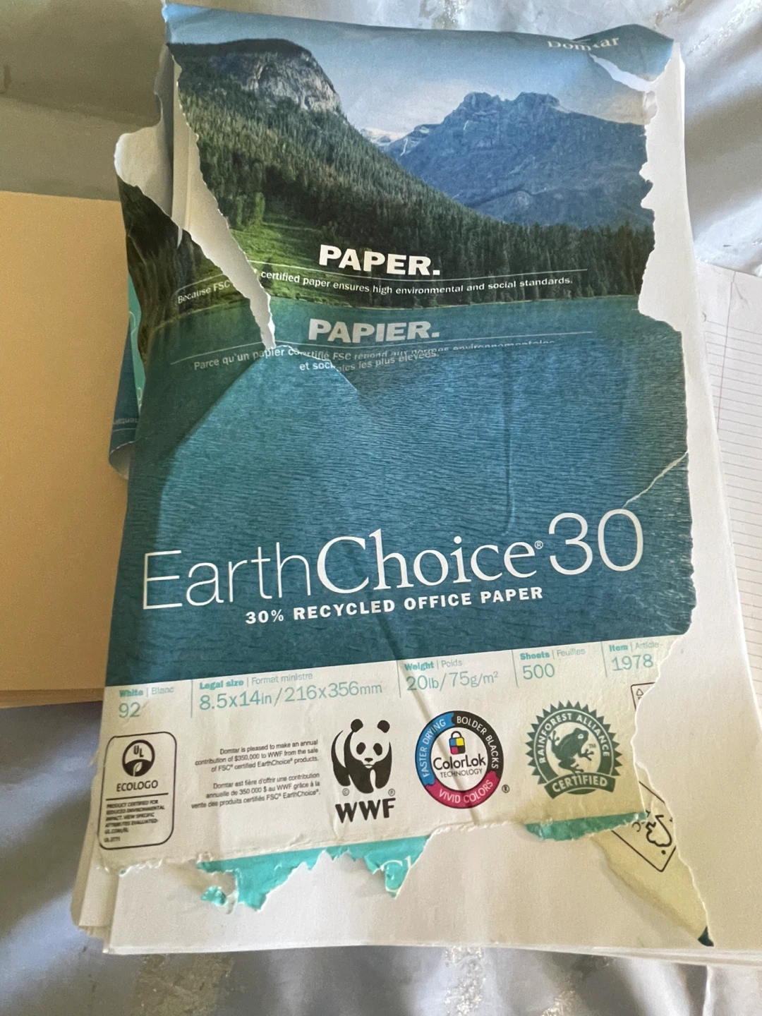 Assortment of different size paper - photo 2