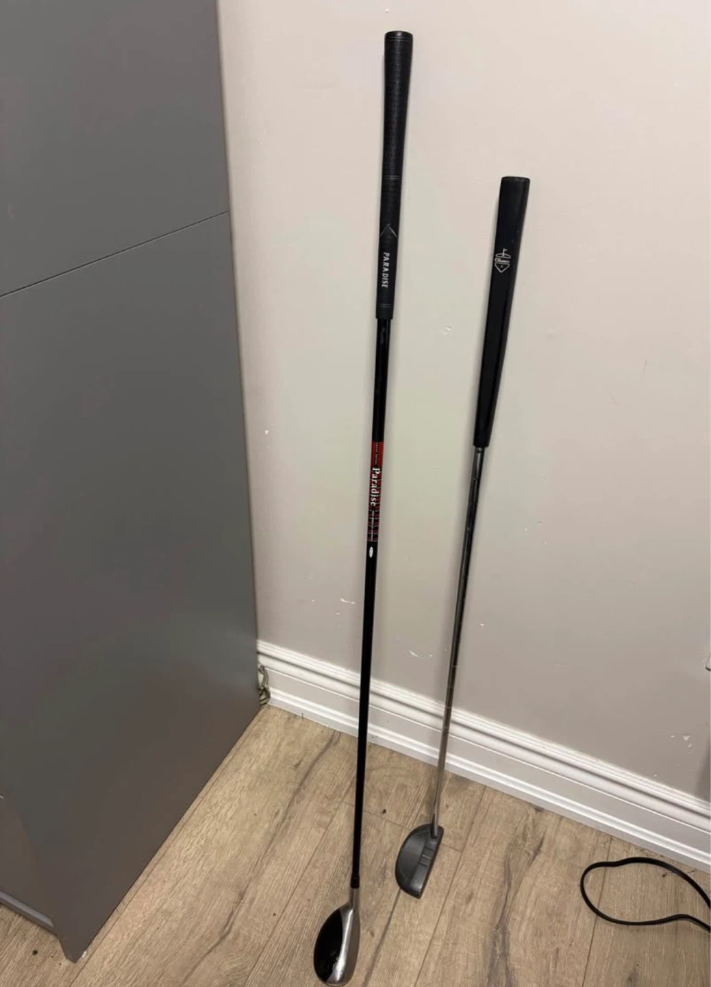 Paradise golf hybrid and putter