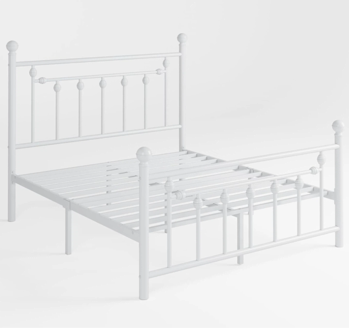 New in Box Queen Size Metal Platform Bed Frame - photo 2