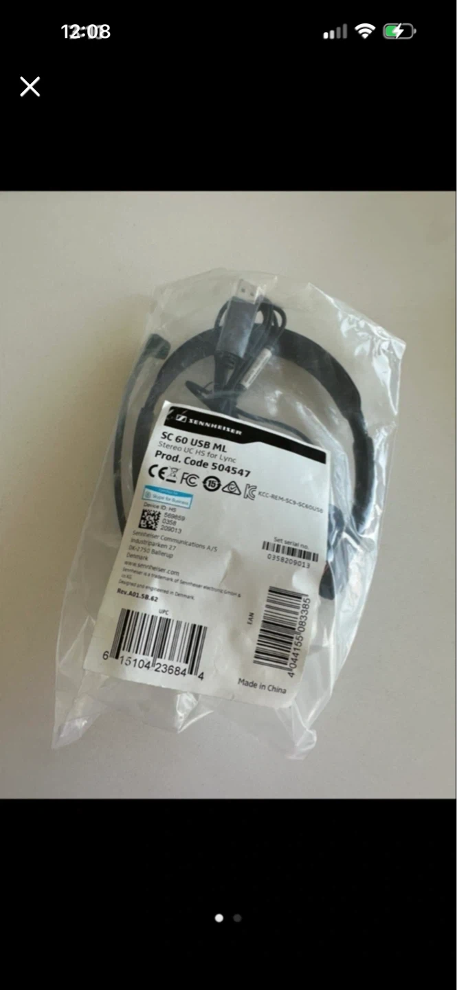 Sennheiser SC 60 USB ML Headset