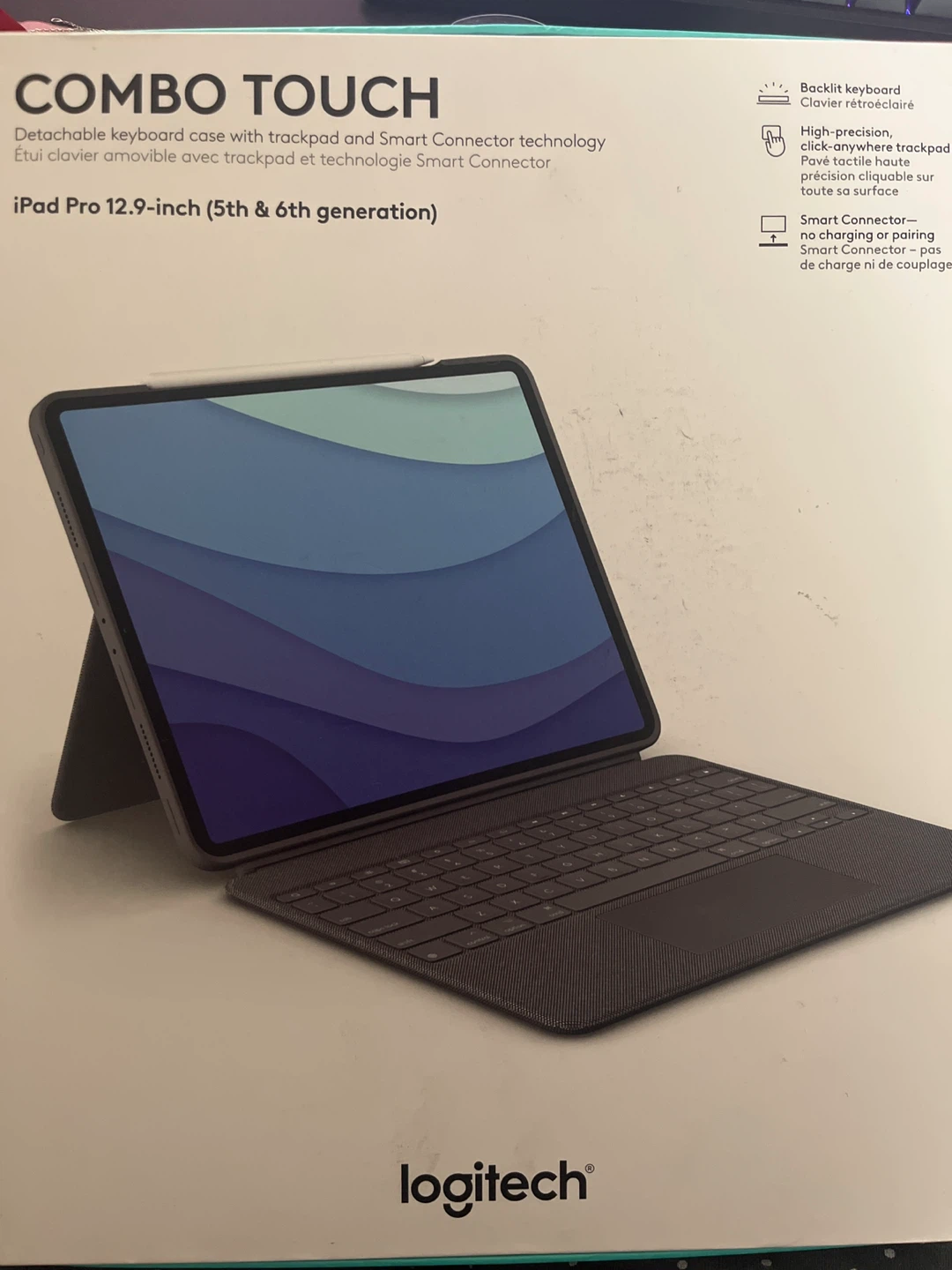 Logitech Combo Touch Keyboard Case for iPad Pro 12.9-inch - photo 2