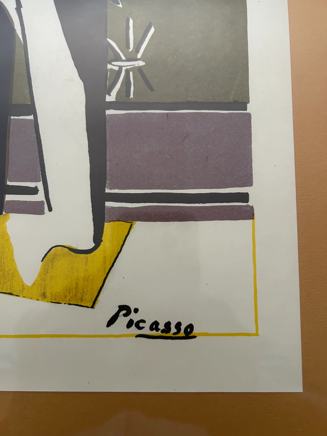 Framed Picasso "The Dance" Lithograph Print - photo 2