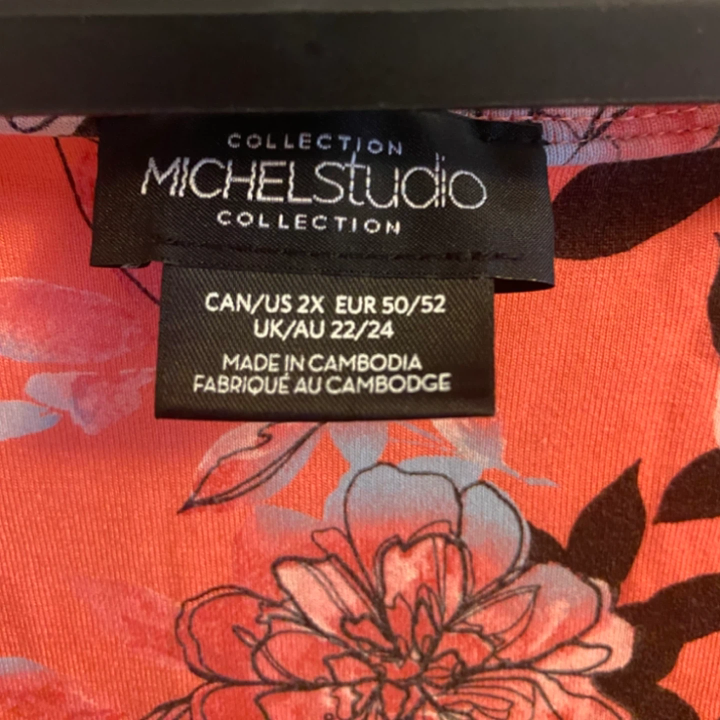 MICHELLE STUDIO Floral Twist Front Sleeveless Dress - photo 2