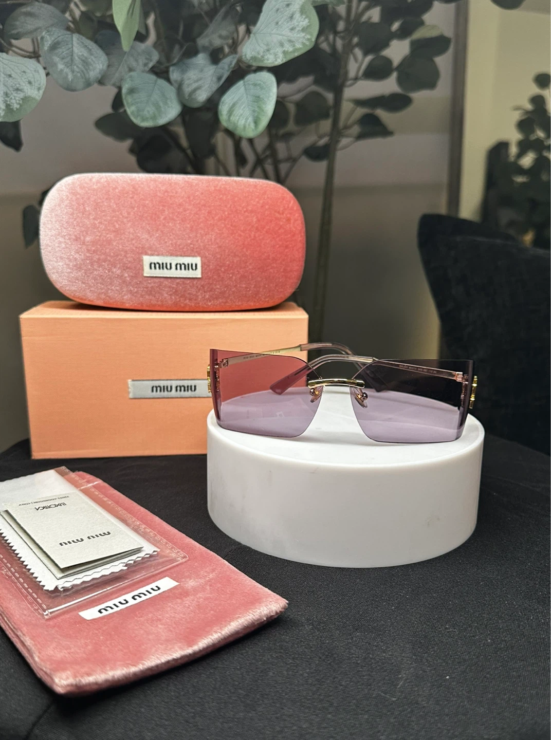 Miu Miu Sunglasses with Case