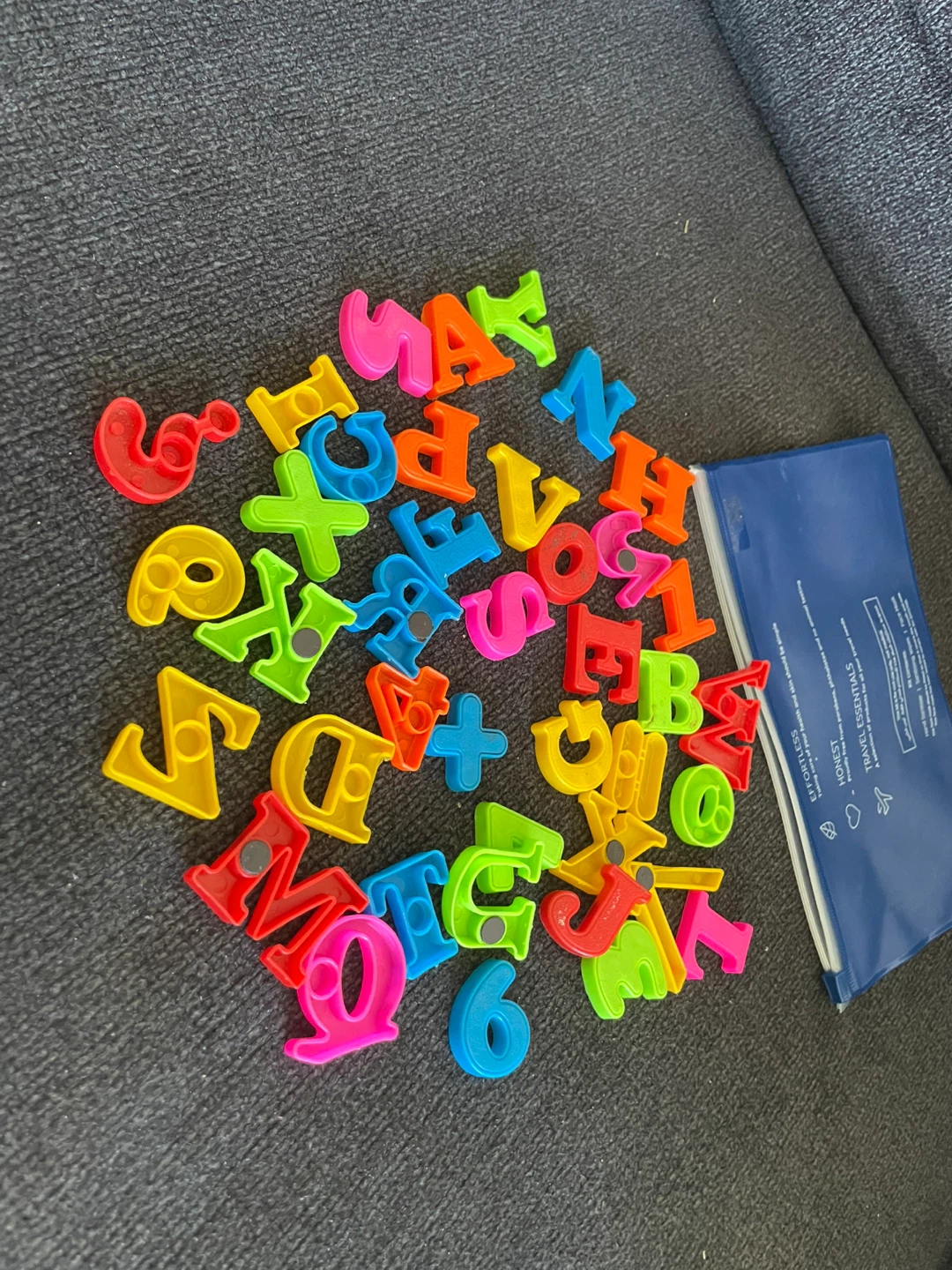 Magnetic Letters and Numbers