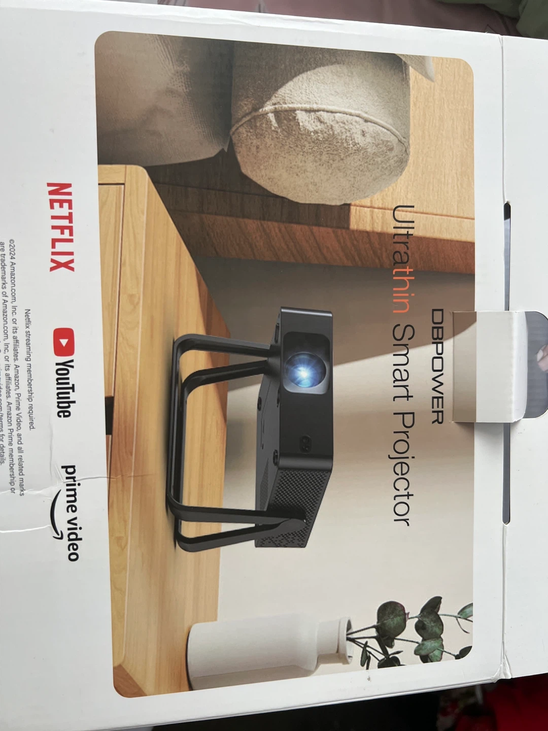 DBPOWER Ultrathin Smart Projector