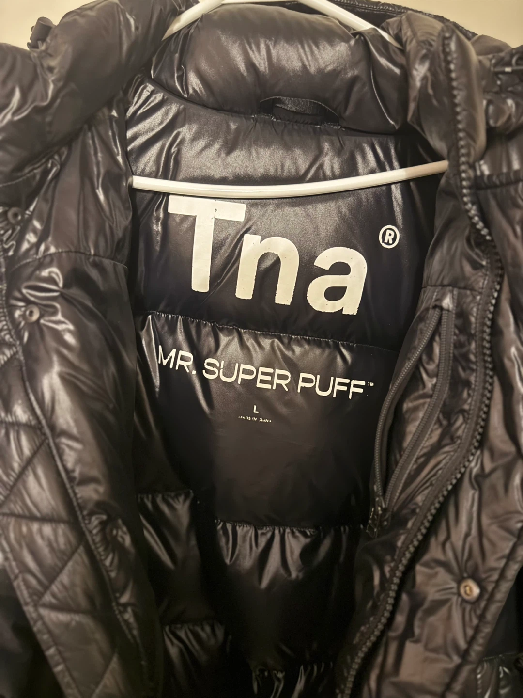 Tna Mr. Super Puff Jacket Black Size Large - photo 2